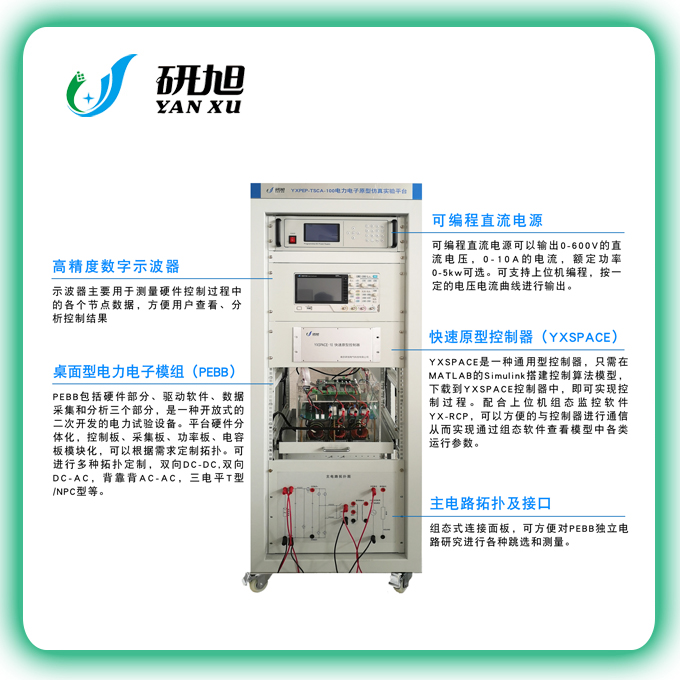 电力电子模型仿真实训平台YXPEP-PSCA-200