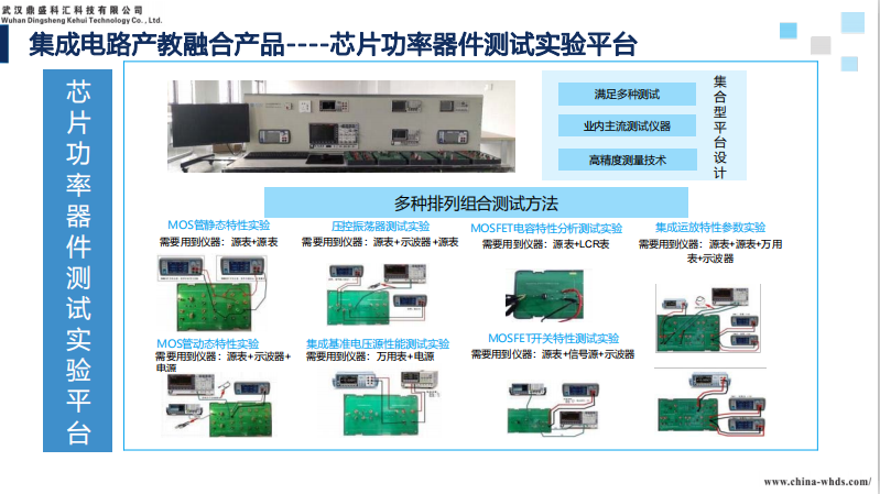 芯片功率器件测试实验平台